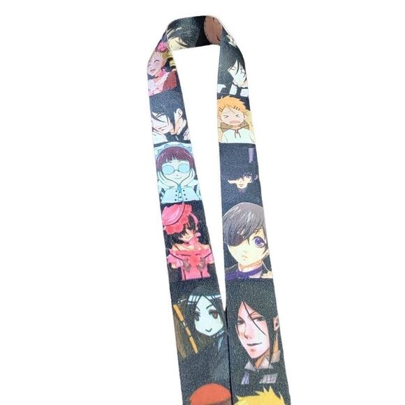Black Butler Anime Lanyard Manga Kiroshitsuji Sebastian - Picture 4 of 6